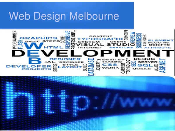 Web Design Melbourne offering web hosting and E-commerce web development services