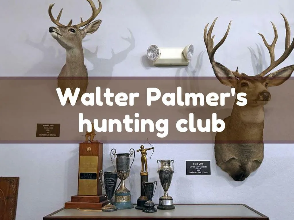 walter palmer s hunting club