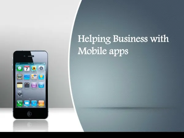 How mobile apps help businesses