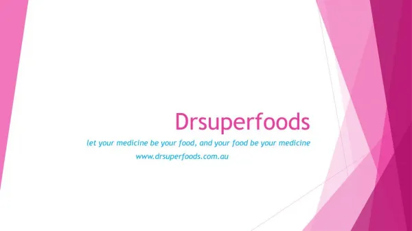 Buy Superfoods Australia, Organic dried fruits | Dr. Superfoods