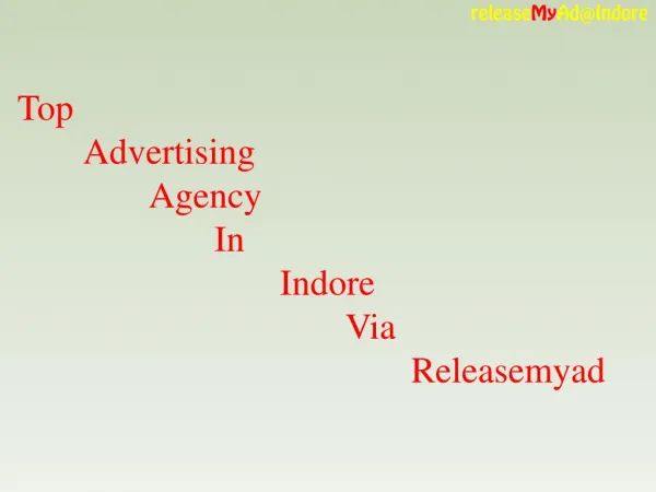 Top Level Advertising Agency in Indore