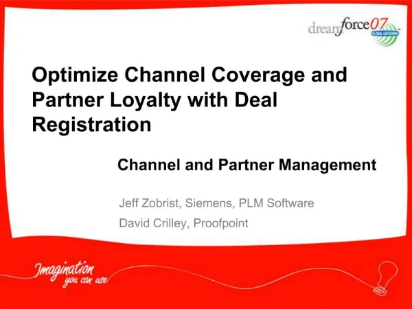 Optimize Channel Coverage and Partner Loyalty with Deal Registration