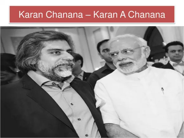 Karan Chanana - Karan A Chanana