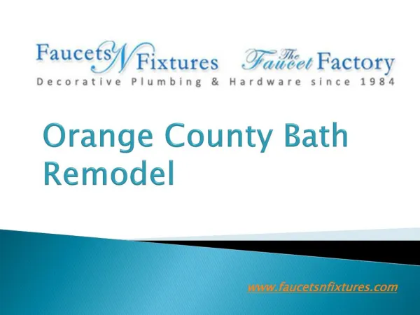 Orange County Bathroom Remodel