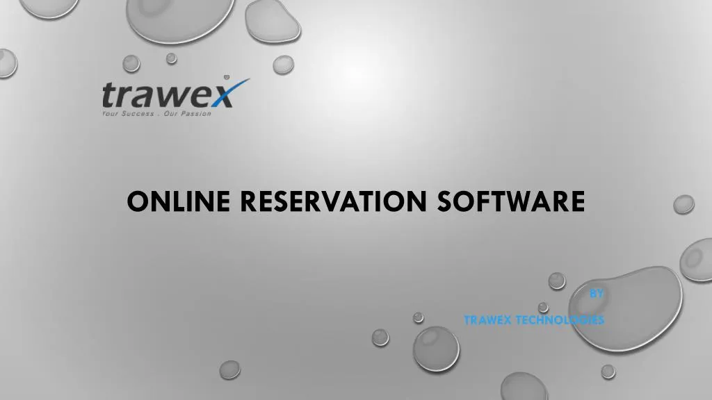 online reservation software
