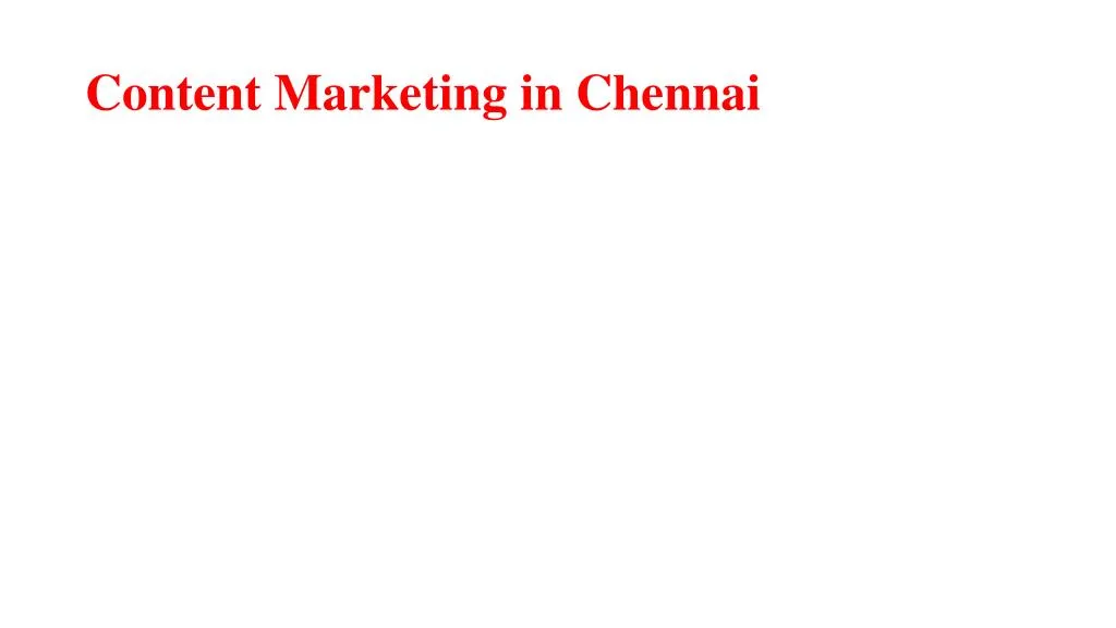 content marketing in chennai