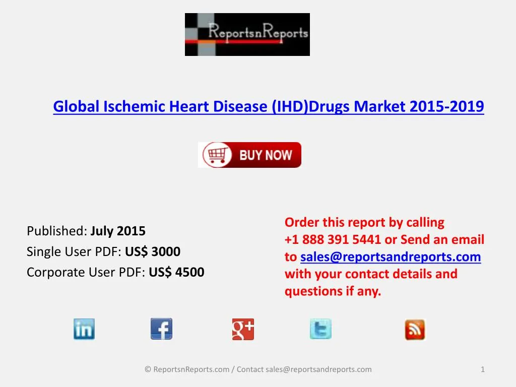 global ischemic heart disease ihd drugs market 2015 2019