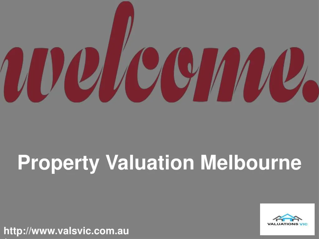 property valuation melbourne