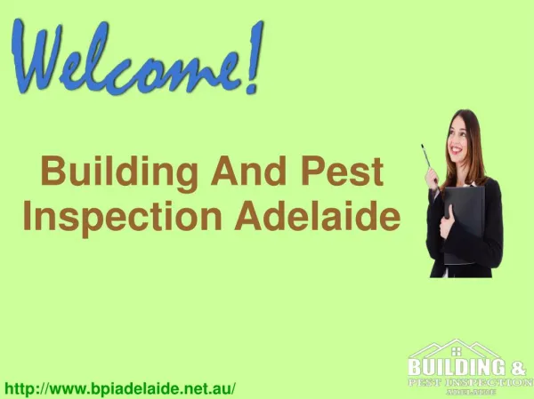 Building and Pest Inspection Service Adelaide