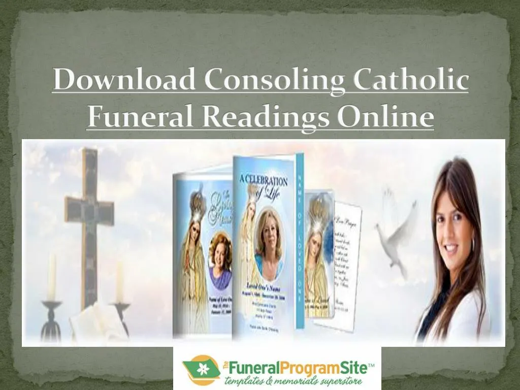 download consoling catholic funeral readings online