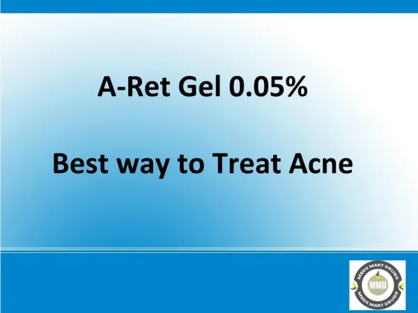 A-Ret Gel – Best way to Treat Acne