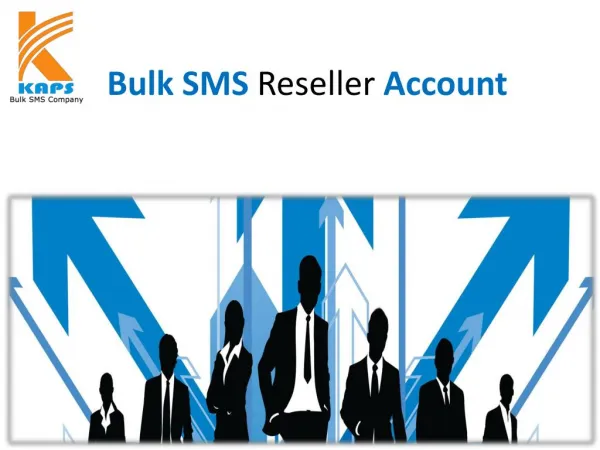Bulk SMS Reseller Account