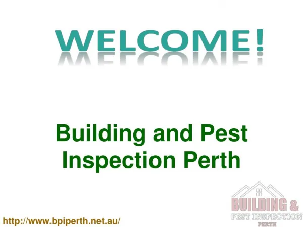Building And Pest Inspections Perth