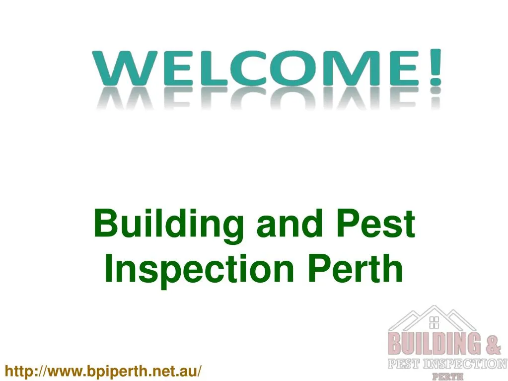 building and pest inspection perth