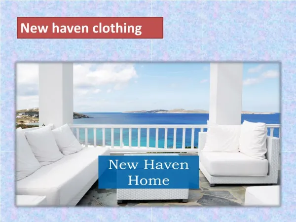 New haven clothing