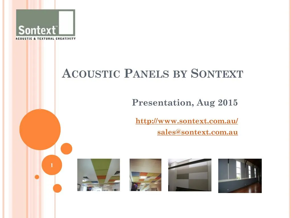 acoustic panels by sontext