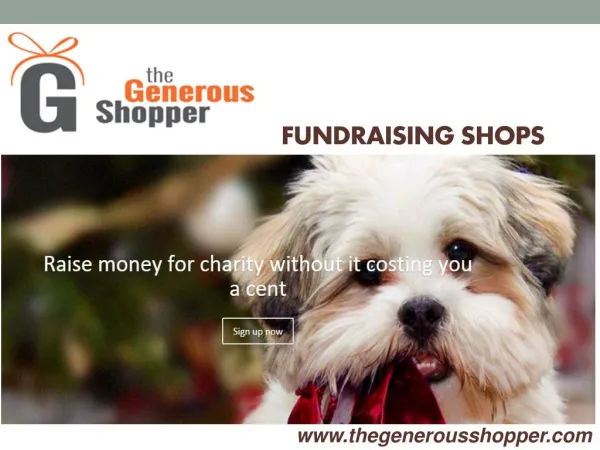 Fundraising Shops Sites
