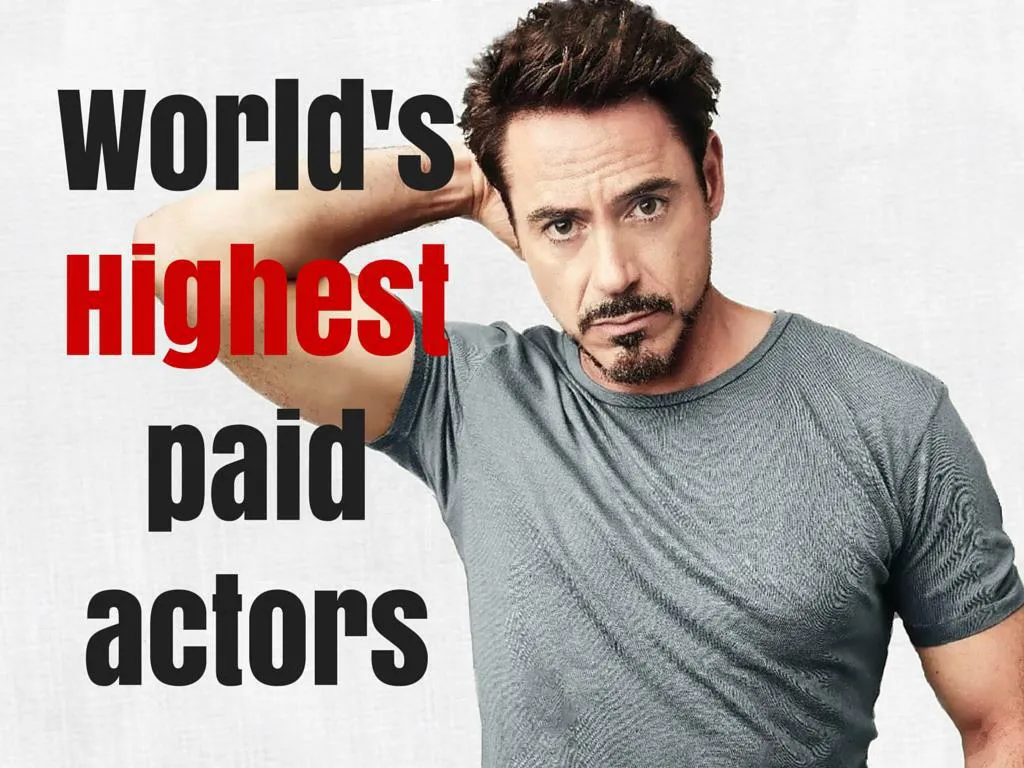 world s highest paid actors