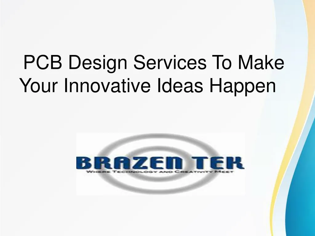 pcb design services to make your innovative ideas happen