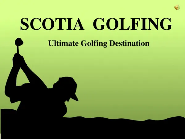 Choose The Best Package For Golf Scotland From Scotia Golfing