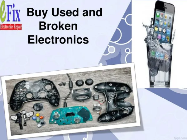 Buy Used and Broken Electronics