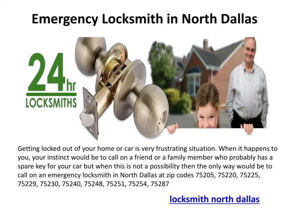 Locksmith North Dallas