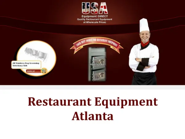 Restaurant Equipment Atlanta