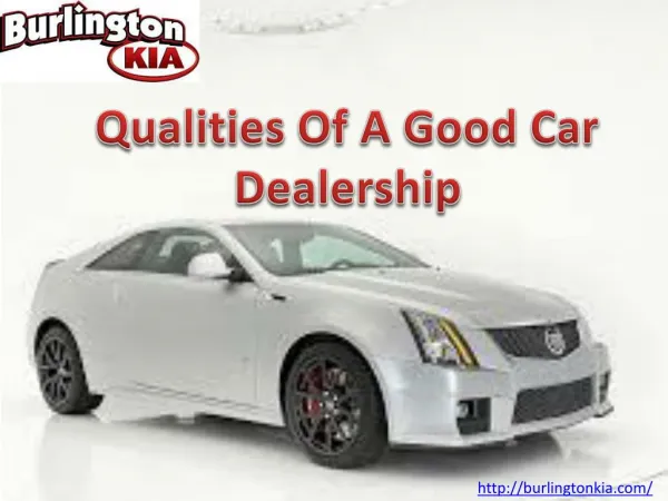 Qualities Of A Good Car Dealership