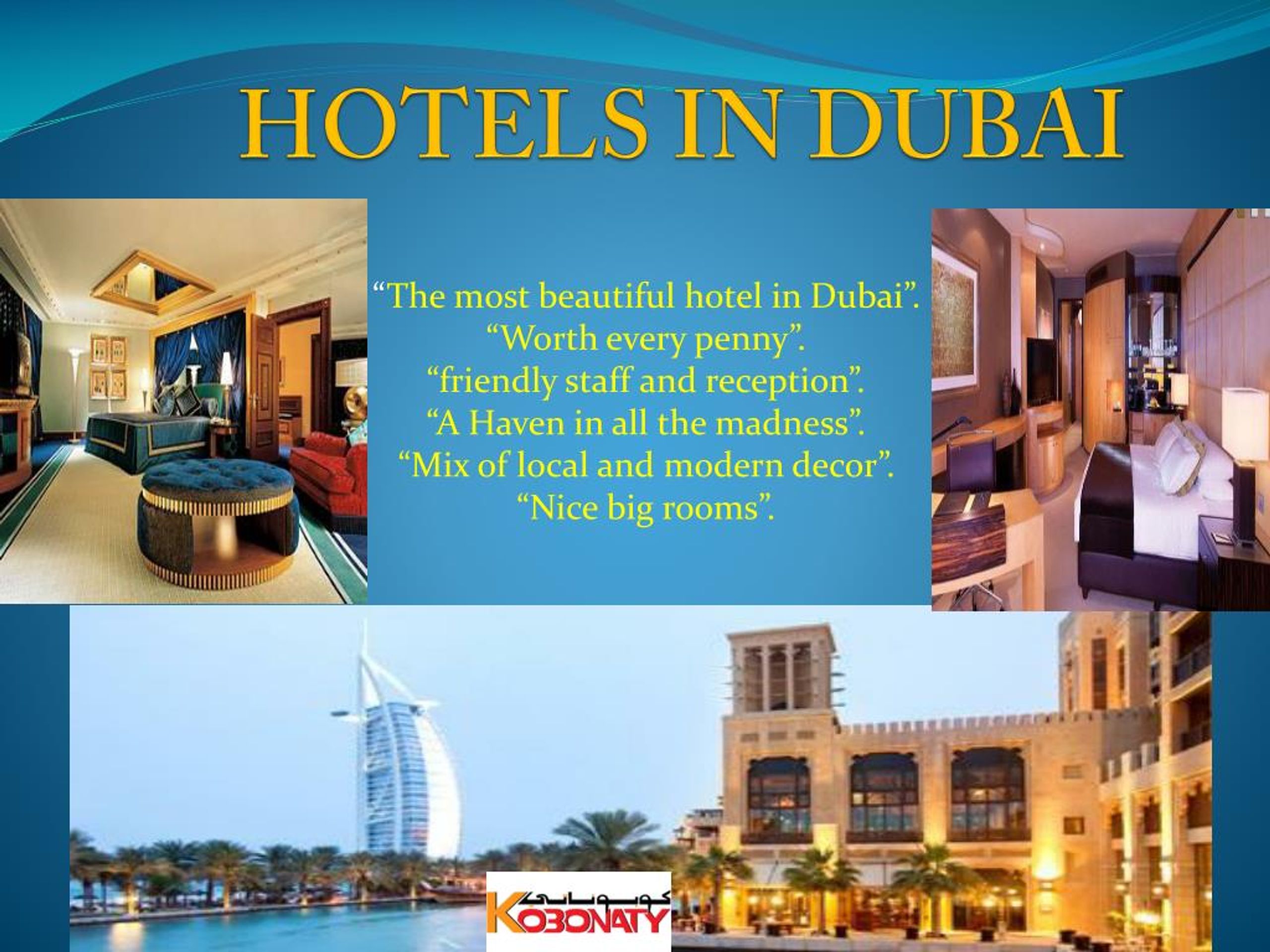 PPT - Hotels in dubai PowerPoint Presentation, free download - ID:7188152