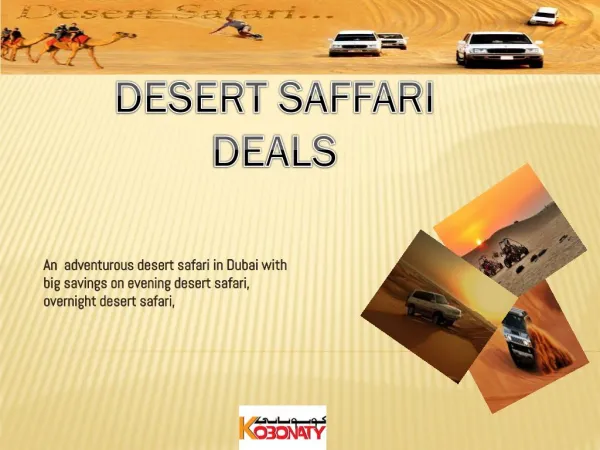Desert Safari Deals