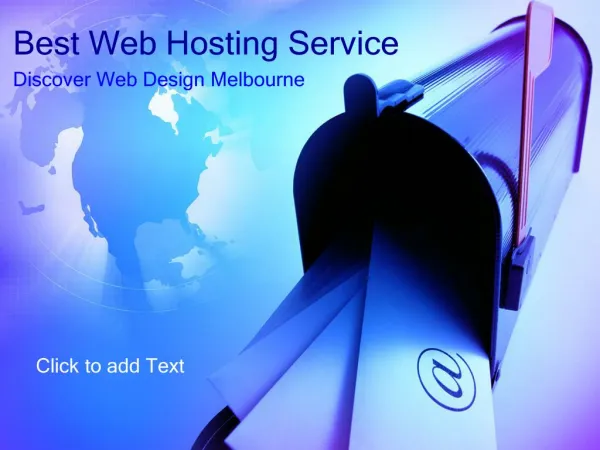 Better Web Hosting Service and Design at Melbourne