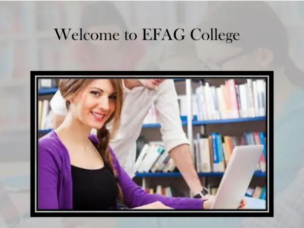 English Programs at EFAG College