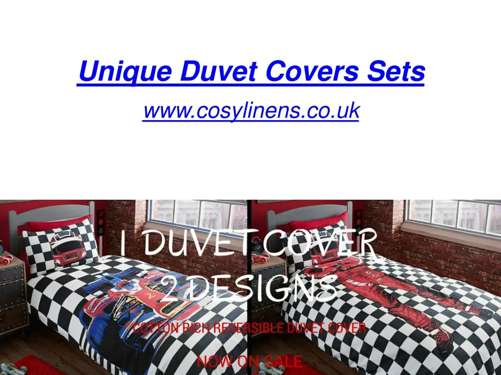 unique duvet covers sets