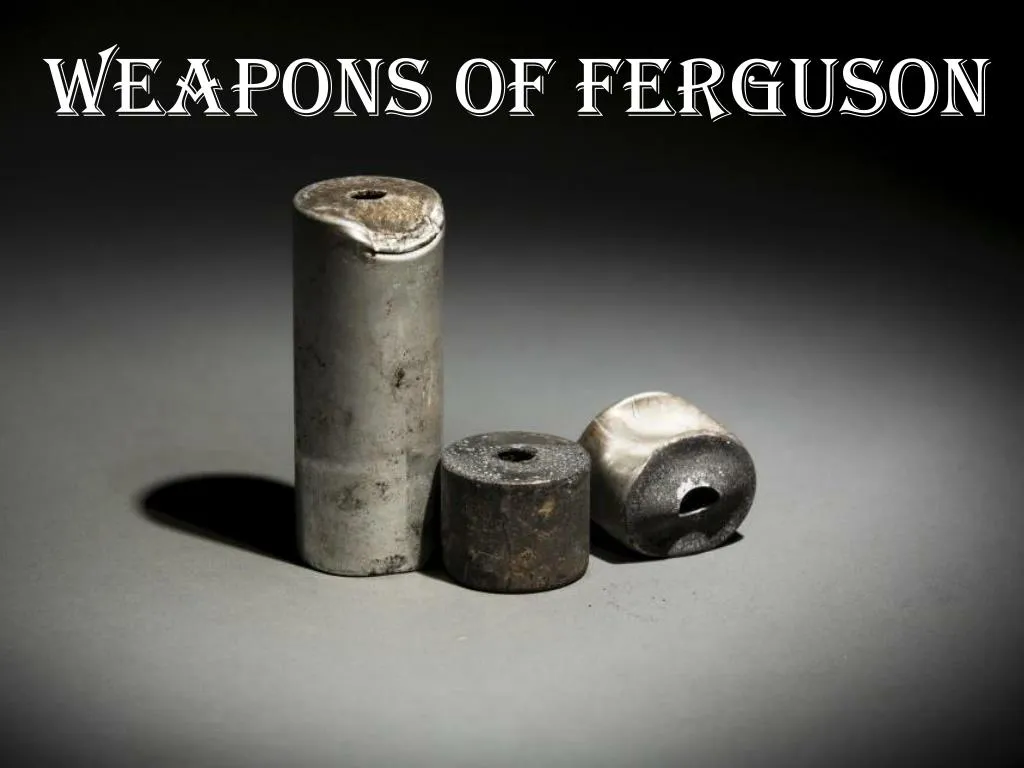 weapons of ferguson