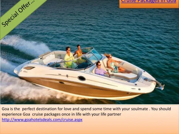 Goa Cruise Packages