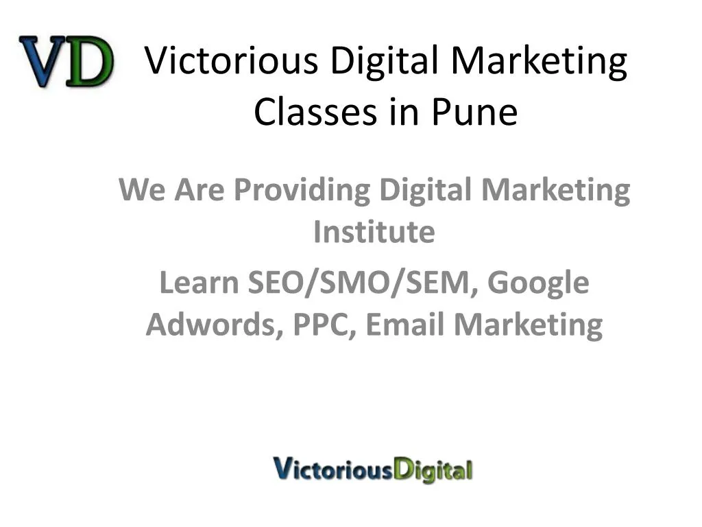 victorious digital marketing classes in pune