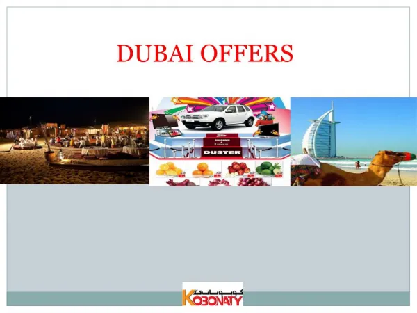 #Offeres#in Dubai#