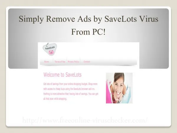 Remove Ads by SaveLots, How To Uninstall Ads by SaveLots Virus From PC