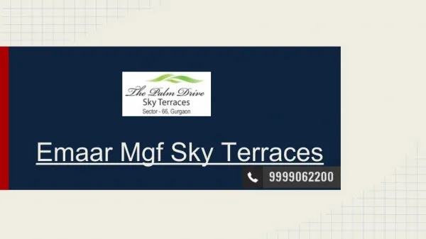 Emaar Mgf Sky Terraces