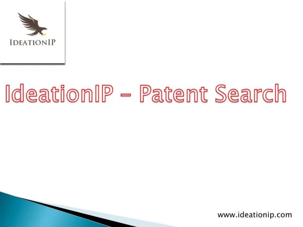 IdeationIP - Novelty Search, Knockout Search, Invalidity Search