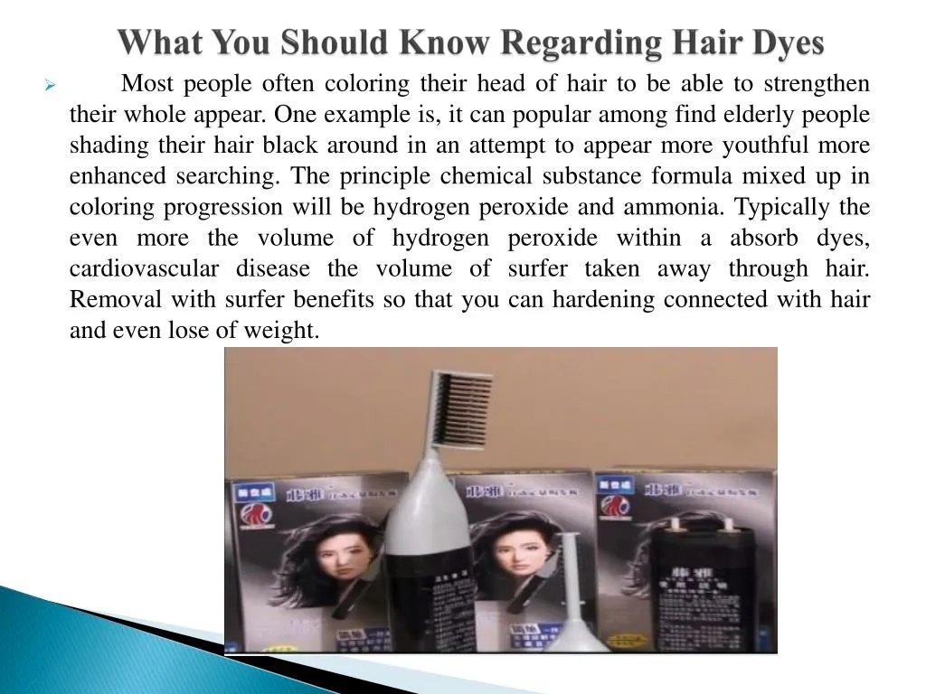 what you should know regarding hair dyes