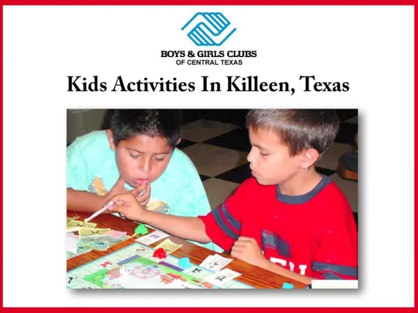 Kids Activities in Killeen, Texas