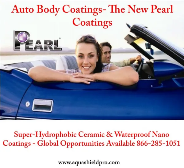 Auto Body Coatings- The New Pearl Coatings