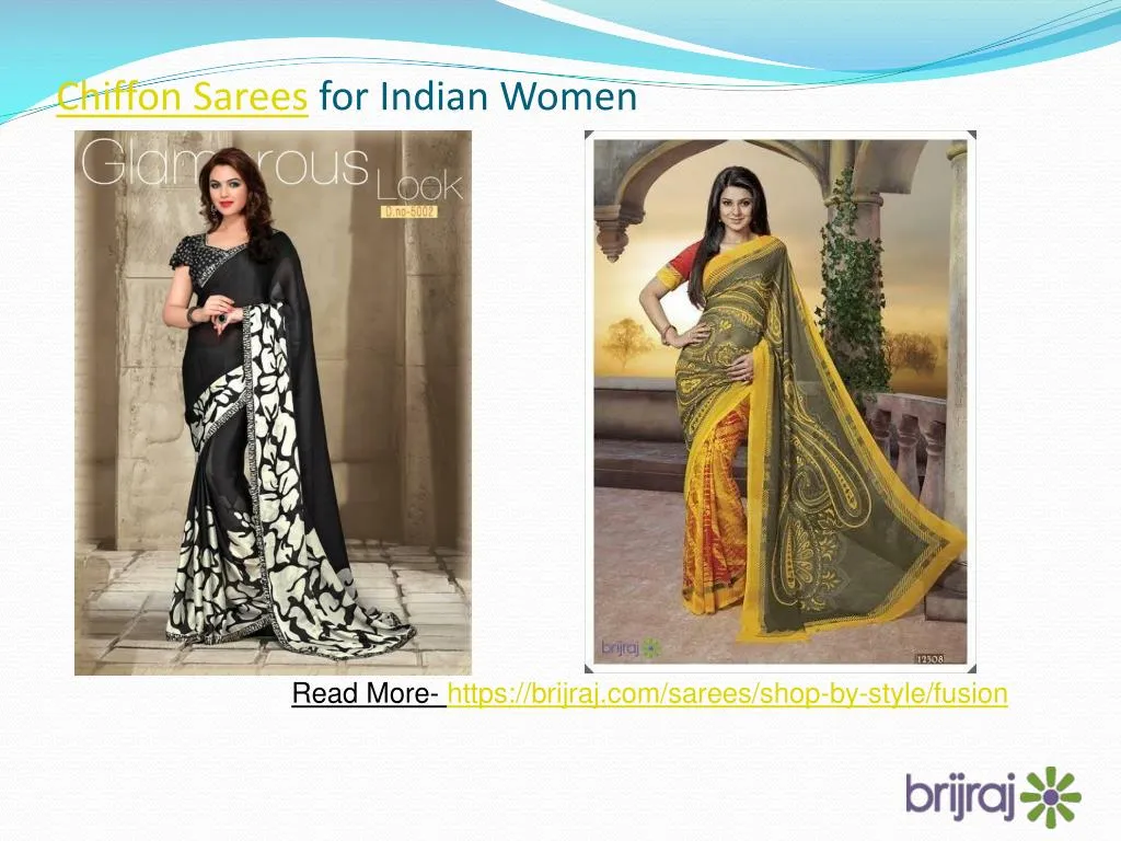 chiffon sarees for indian women