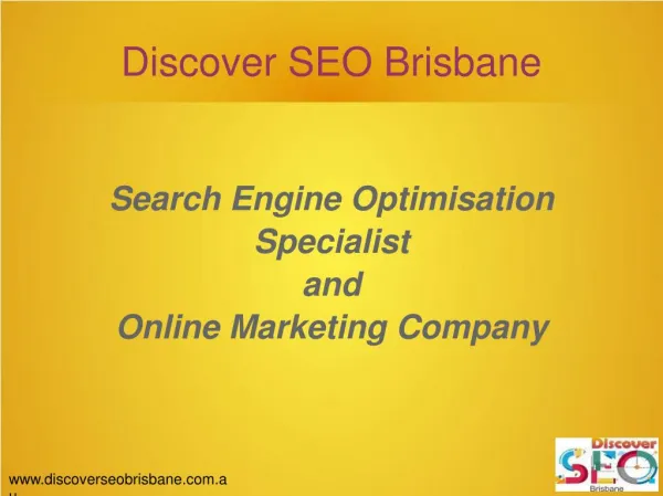 Search engine optimisation specialist and online marketing company