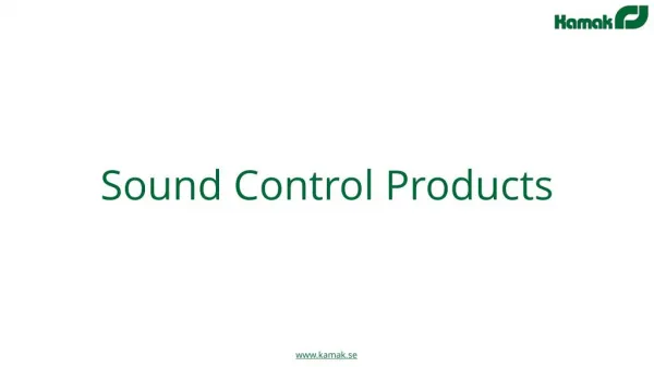 Create Acoustic Environment with the Help of Sound Control Products