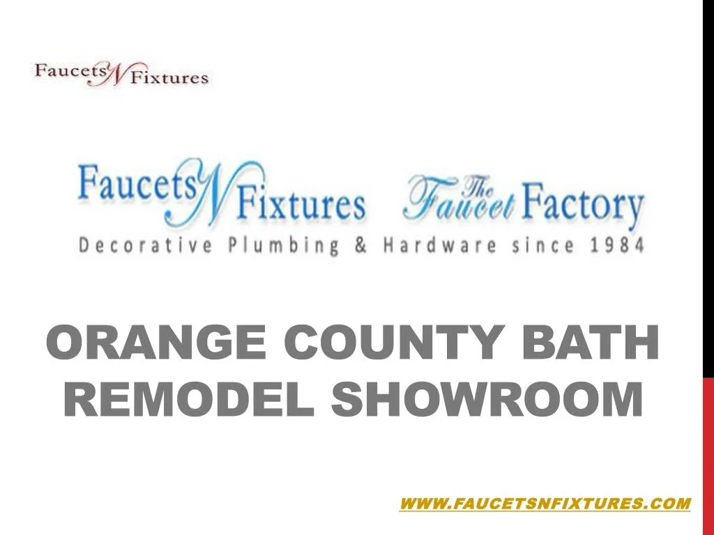 orange county bath remodel showroom