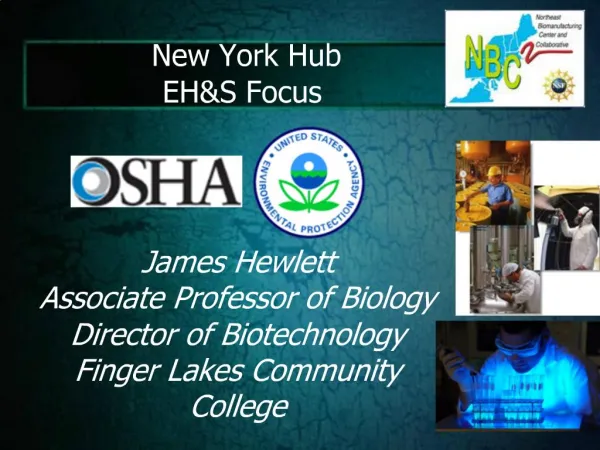 New York Hub EHS Focus