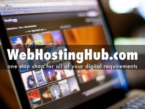 Webhostinghub - one Stop Shop for all your Digital Requirements