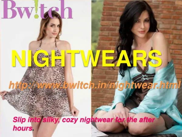 Ladies Nightwear Online - Bwitch